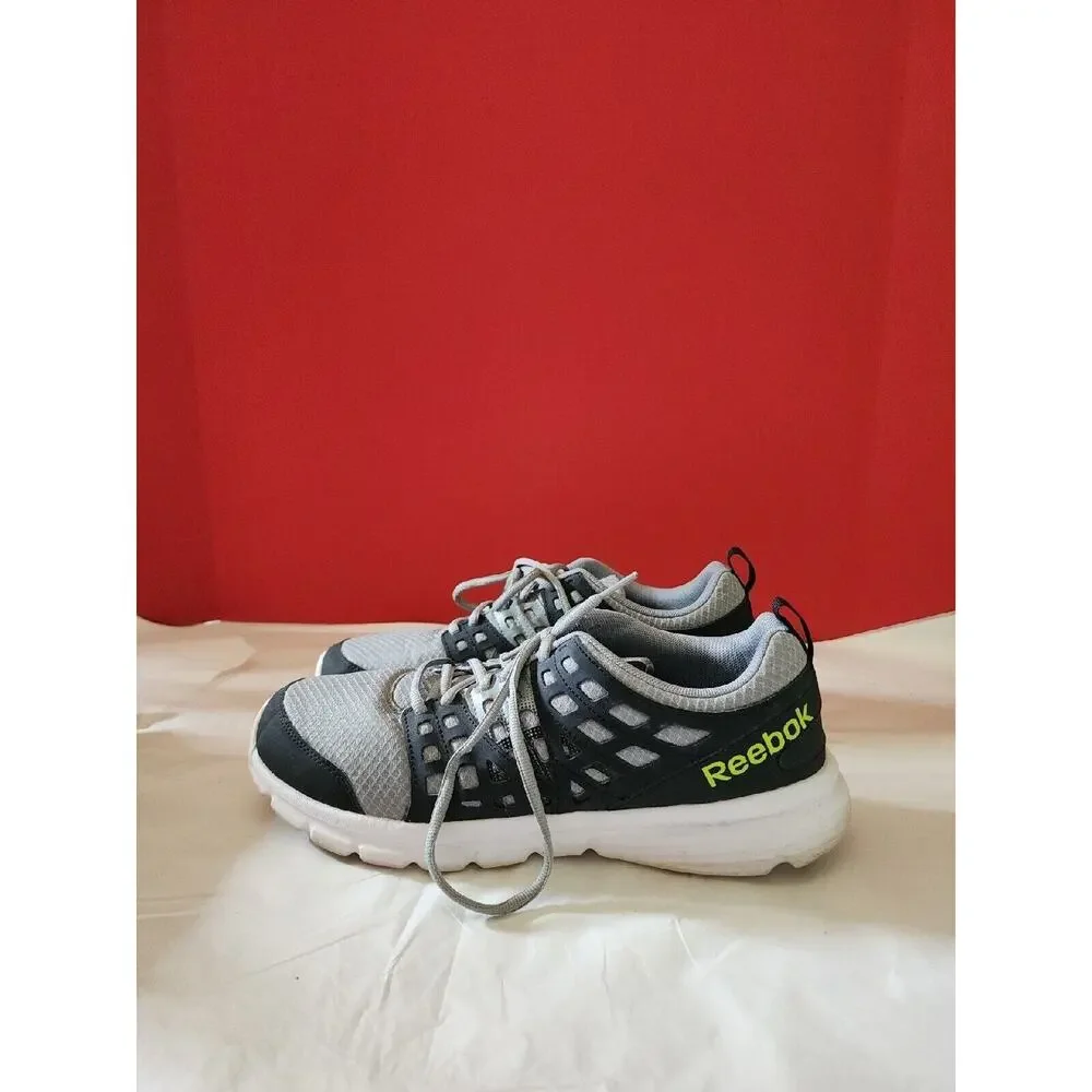 Reebok Men's 10.5 Gray Grey Black Running Shoes